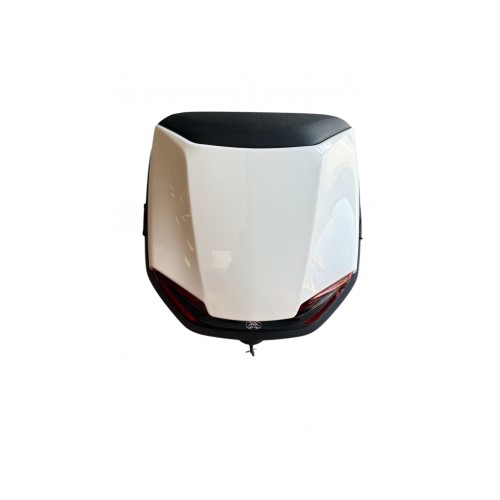 Motosiklet Çantası 33 Litre Metalik Kırık Beyaz(Krem)